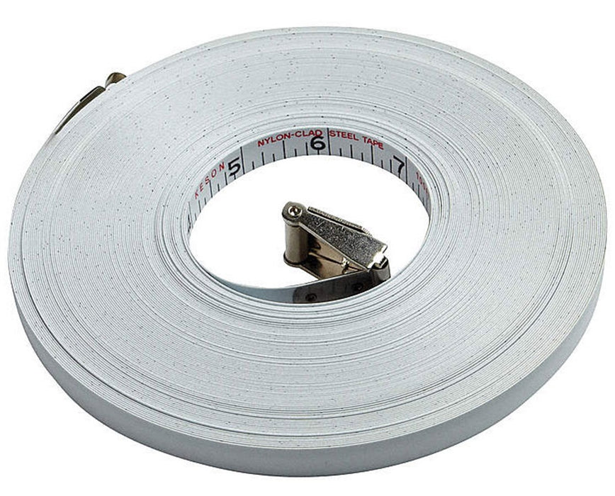100 Feet Nylon Refill Tape for SNR / NR Series Measure Tapes (Feet / 10ths / 100ths)
