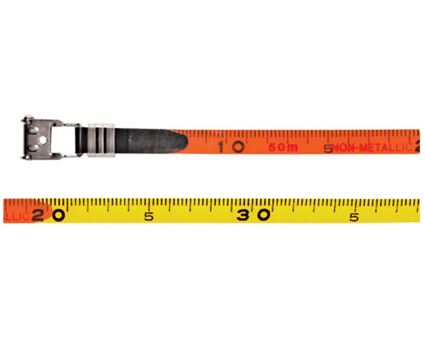 OTR Fiberglass Measuring Tape (100') - ft. & Metric - 2 mm