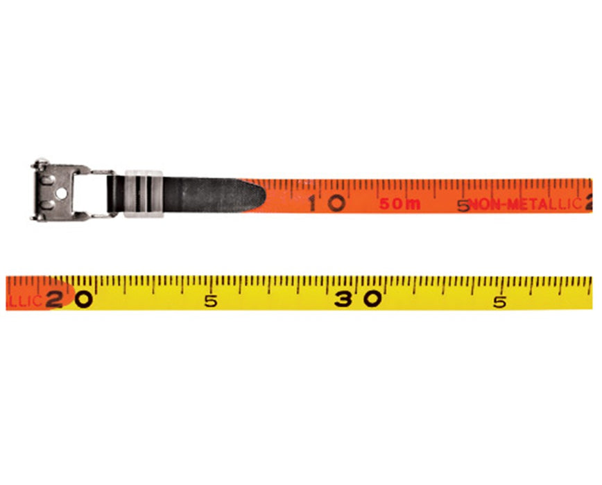 OTR Fibergalss Measuring Tape (200') - ft., in. & Metric - 2mm