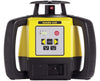 Rugby 640 Rotary Laser Level With Rod Eye 120 and Alkaline Battery Pack
