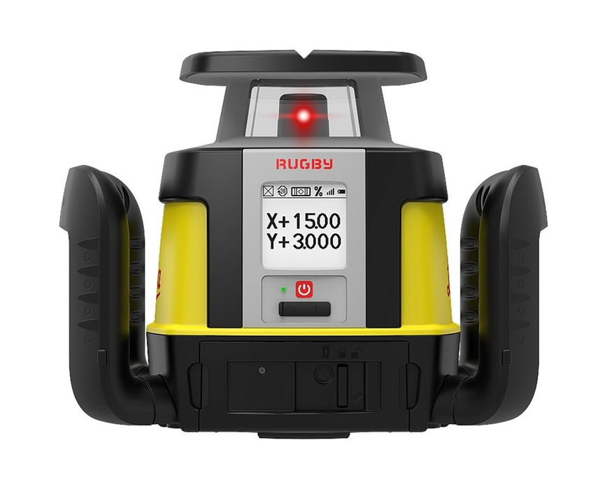 Leica Rugby CLA All-Rounder Rotary Laser w/ CLX 600 Function - Auto Dial-In Single Grade - 6012283