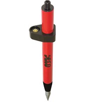 1 Foot Mini Stakeout Prism Pole Red
