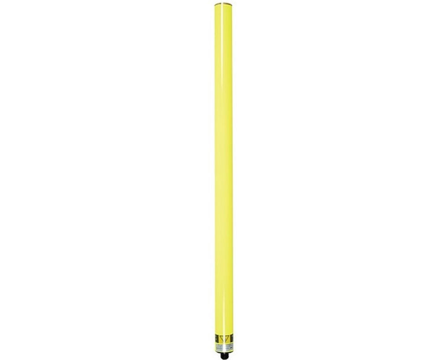 Fiberglass Pole Extension - 2 ft Length & 1.25" Outside Diameter - Yellow