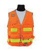 8069-Series Class 2 Surveyors Utility Vest with Mesh Back