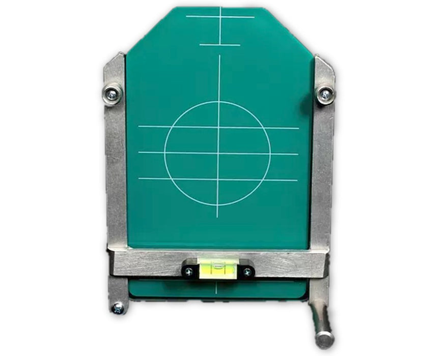 Large Universal Target for Pipe Lasers Green