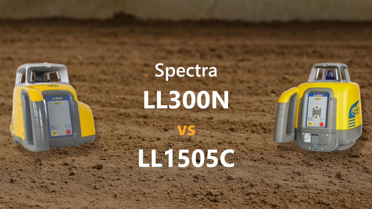 Spectra LL300N vs LL1505C: Which Rotary Laser is Right for You?