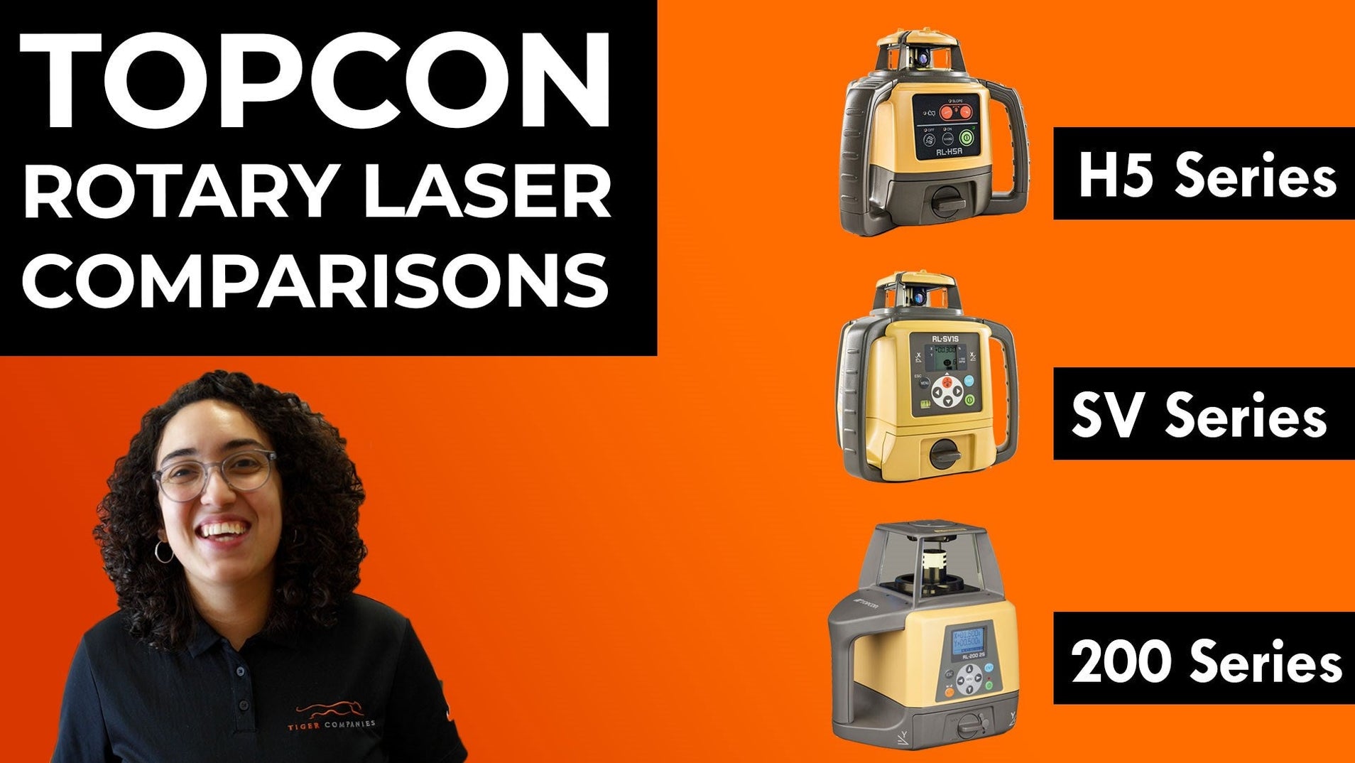 Topcon Rotary Laser Levels H5, SV, and 200 Series Overview Learning