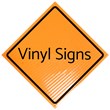 Non-Reflective Fluorescent Vinyl Signs