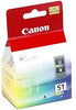 New, Pre-Owned - Canon CL-51  High Yield Tri-Color Ink Cartridge, 0618B002
