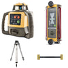 Excavator Machine Control Package - Topcon RL-H5A Rotary Laser, LS-B200 Machine Control Receiver, Magnetic Mount, and Tripod