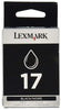 New, Pre-Owned - Lexmark 17 Standard Yield Black Inkjet Cartridge, 10N0217