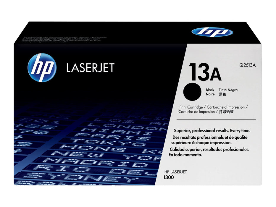 New, Pre-Owned - HP 13A Black Laser Toner Cartridge, Q2613A