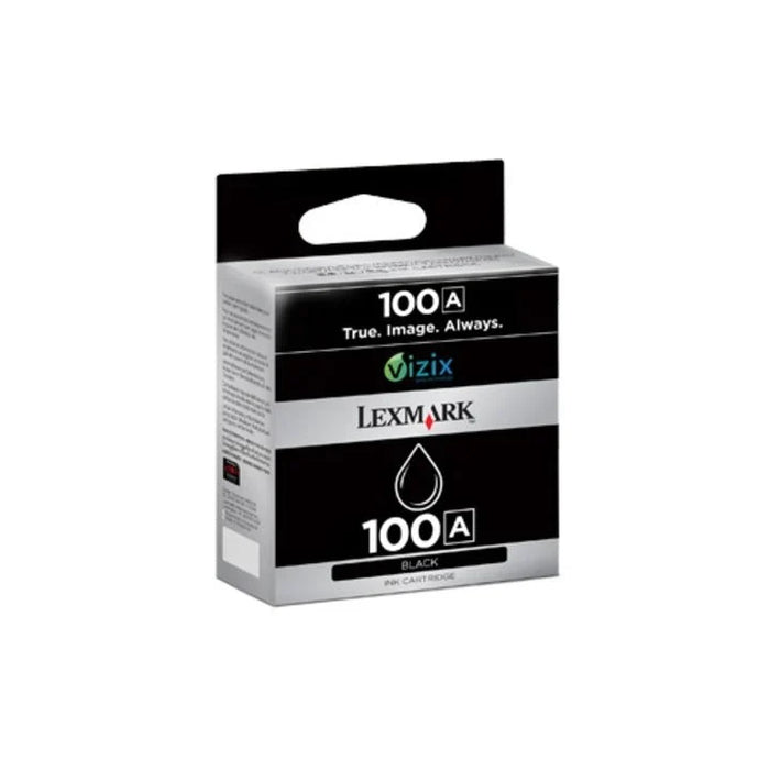 New, Pre-Owned - Lexmark 100A Standard-Yield Black Inkjet Cartridge, 14N0918