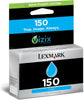New, Pre-Owned - Lexmark 150 Standard Yield Cyan Inkjet Cartridge, 14N1608