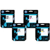 New, Pre-Owned - HP 88 Black Cyan Magenta Yellow 4PK Ink Cartridges
