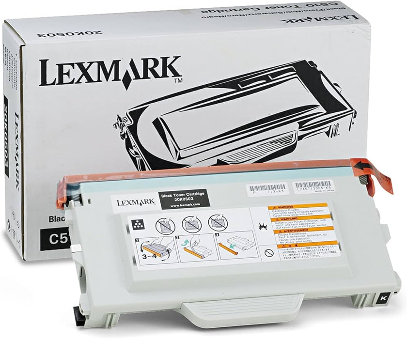 New, Pre-Owned - Lexmark 20K0503 Standard Yield Toner Cartridge