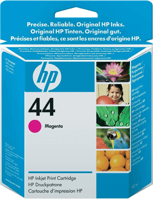 New, Pre-Owned - HP 44 (51644M) Magenta Ink Cartridge
