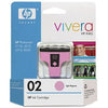 New, Pre-Owned - HP 02 (C8775WN) Light Magenta Ink Cartridge