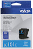 New, Pre-Owned - Brother LC101 Cyan Ink Cartridge