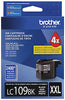 New, Pre-Owned - Brother LC109BK XXL Super High Yield Black Ink Cartridge