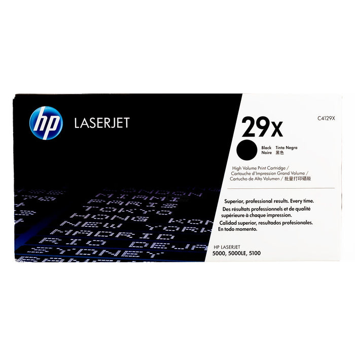 New, Pre-Owned - HP 29X (C4129X) High-Yield Toner Cartridge - Black