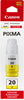 New, Pre-Owned - Canon GI-20 High-Yield Yellow Ink Bottle, 3396C001