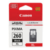 New, Pre-Owned - Canon PG-260XL High-Yield Black Ink Cartridge, 3706C001