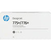 New, Pre-Owned - HP 775M/776M Gray DesignJet Ink Cartridge, 3WW88A