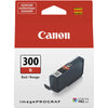 New, Pre-Owned - Canon PFI-300 Standard Yield Red Ink Cartridge, 4199C002