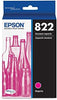 New, Pre-Owned - Epson 822 Standard Yield Magenta Single Ink Cartridge