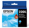 New, Pre-Owned - Epson 220XL High-capacity Cyan Ink Cartridge
