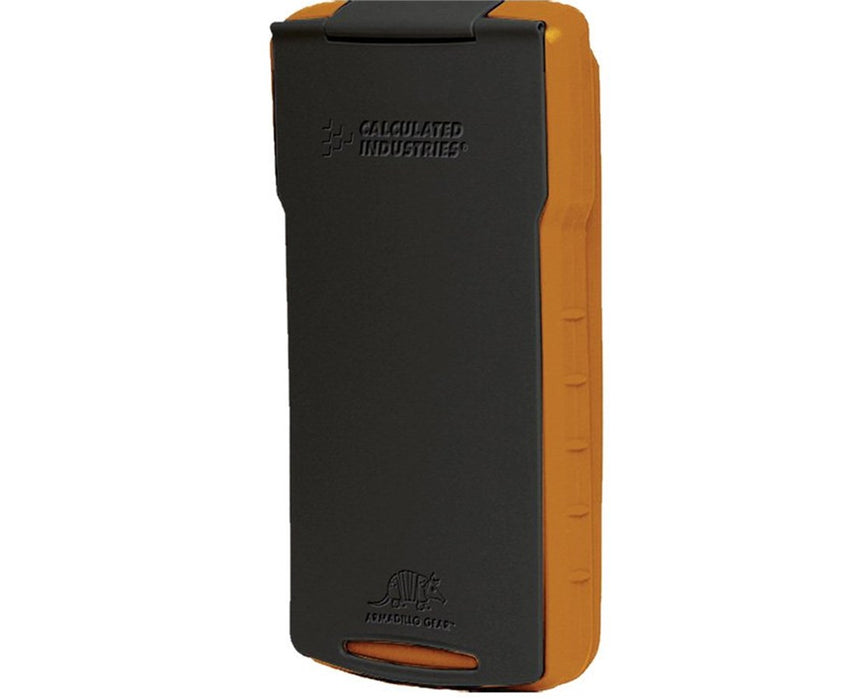 Armadillo Gear Calculator Hard Case (Orange/Gray)