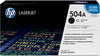 New, Pre-Owned - HP 504A Standard Yield Black LaserJet Toner Cartridge, CE250A