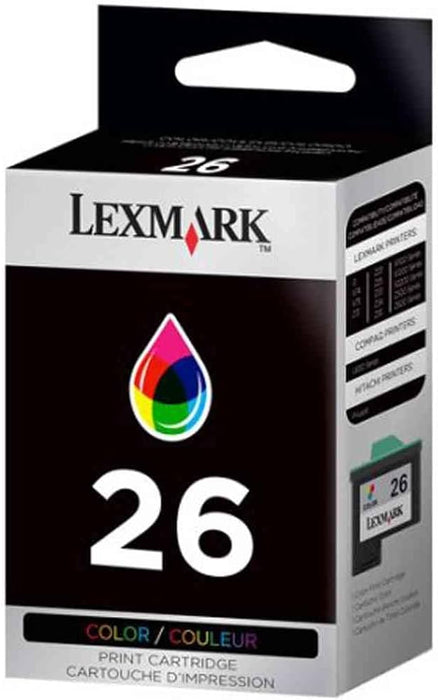 New, Pre-Owned - Lexmark #26 Color (10N0026) Ink Cartridge