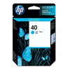 New, Pre-Owned - HP 40 Cyan (51640C) Ink Cartridge