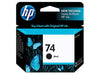 New, Pre-Owned - HP 74 (CB335WN) Black Ink Cartridge