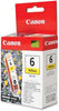 New, Pre-Owned - Canon BCI-6 Yellow Ink Cartridge