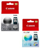 New, Pre-Owned - Canon PG-210 / CL-211 Black and Color Ink Cartridges
