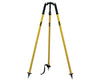 Original Thumb Release Aluminum Survey Tripod, Yellow