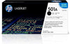 New, Pre-Owned - HP 501A Standard Yield Black LaserJet Toner Cartridge, Q6470A