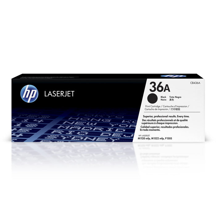 New, Pre-Owned - HP 36A High Yield Black LaserJet Toner Cartridge