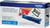 New, Pre-Owned - Brother TN-210C Standard Yield Cyan Laser Toner Cartridge, TN210C