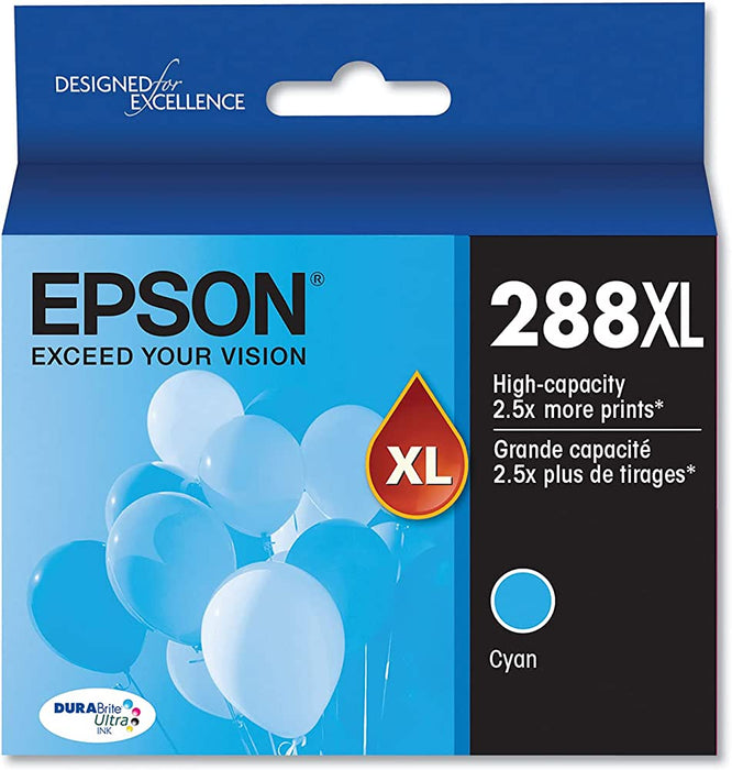 New, Pre-Owned - Epson 288XL Cyan Ink Cartridge