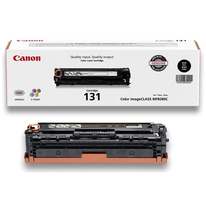 New, Pre-Owned - Canon 131 Standard-Yield Black Toner Cartridge, 6272B001