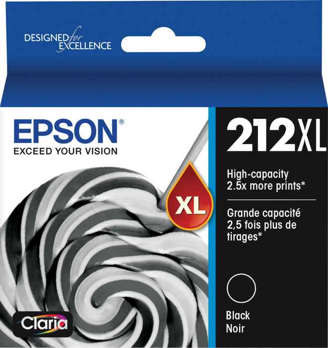 New, Pre-Owned - Epson 212XL High Capacity Ink Cartridge Black