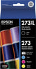 New, Pre-Owned - Epson 273XL Black 273 Photo Black/Black/Cyan/Magenta/Yellow Ink Cartridges