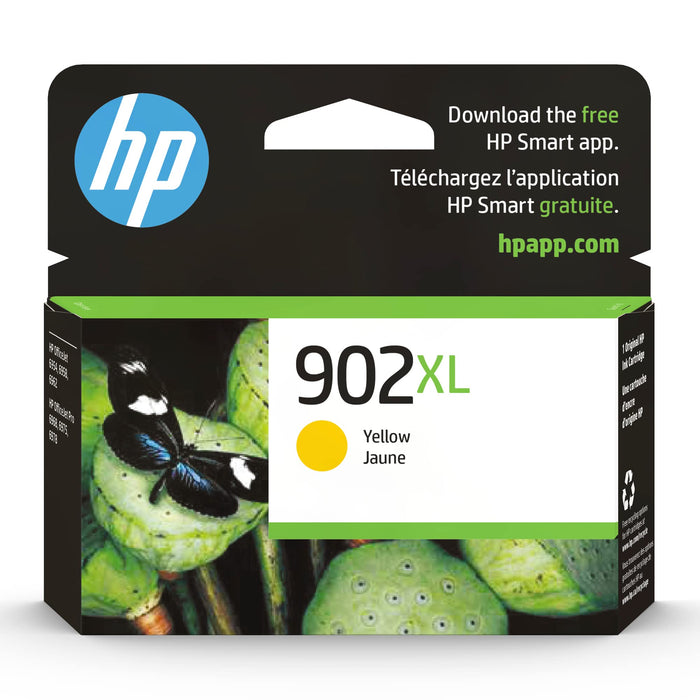 New, Pre-Owned - HP 902XL (T6M10AN) Yellow High-Yield Ink Cartridge