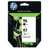 New, Pre-Owned - HP 96/97 Black & Color Ink Cartridges