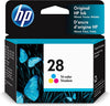 New, Pre-Owned - HP 28 (C8728AN) Color Ink Cartridges