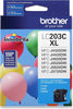 New, Pre-Owned - Brother LC203CXL High Yield Cyan Ink Cartridge